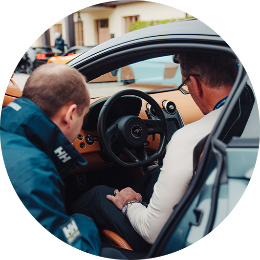 Unique supercar driving holiday experience