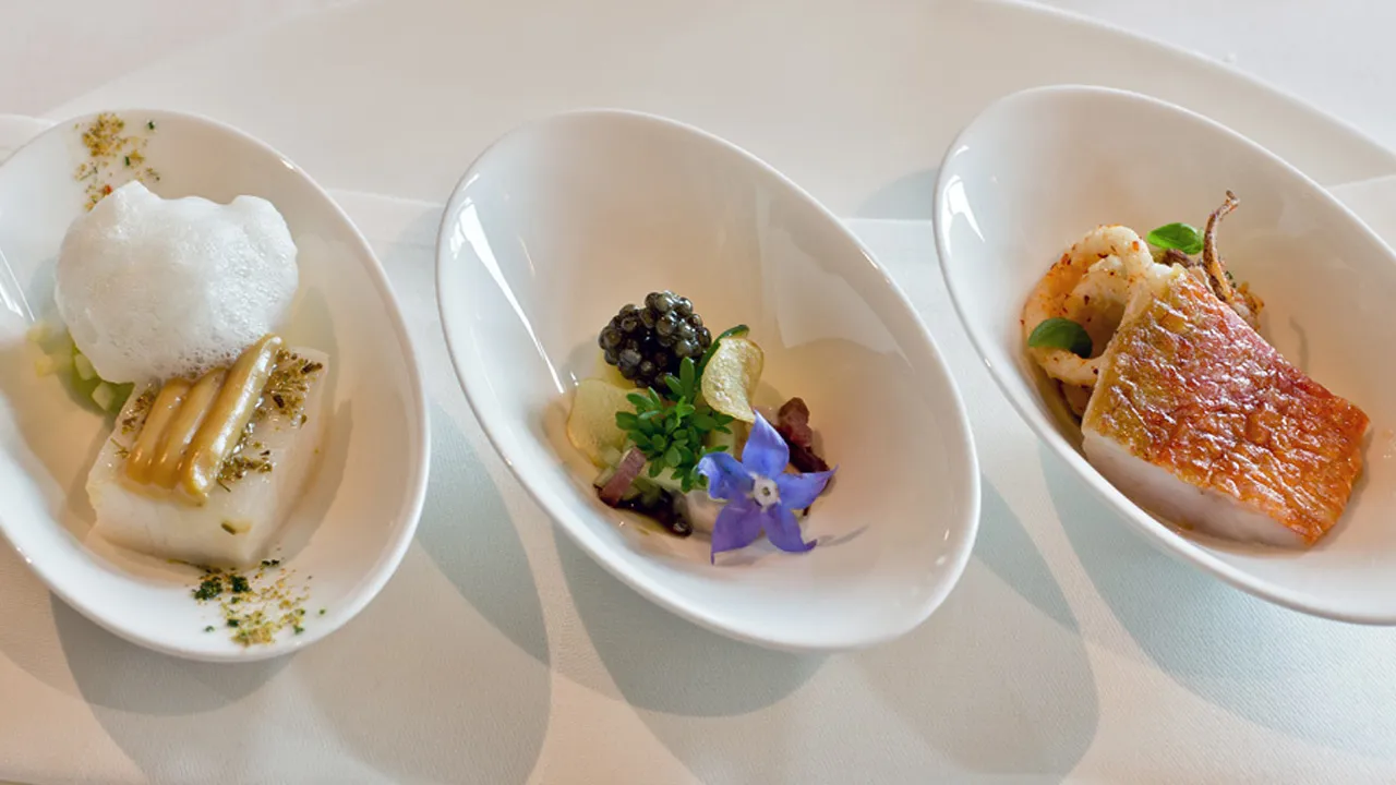 Decadent dining in Switzerland