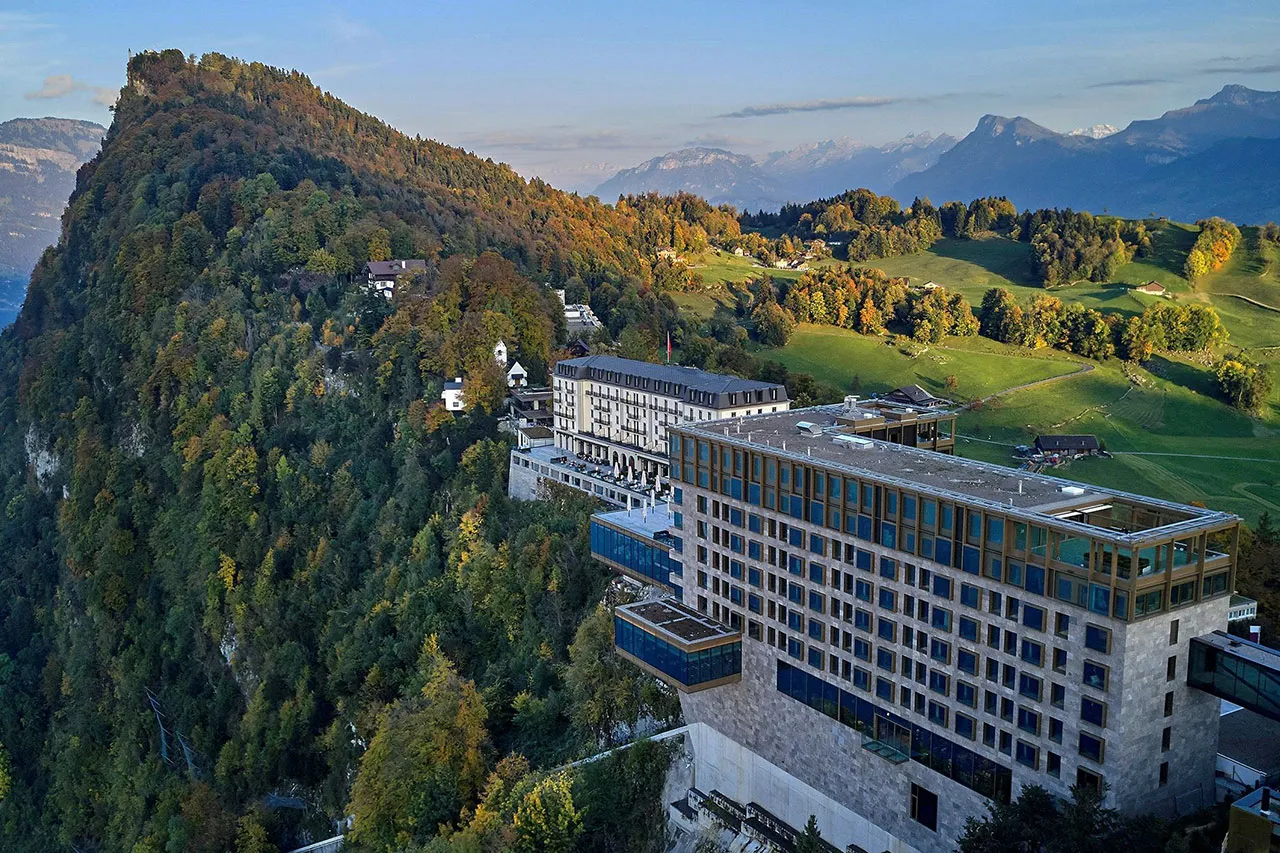 Stay in luxurious accommodation as part of your luxury self drive tour of Switzerland