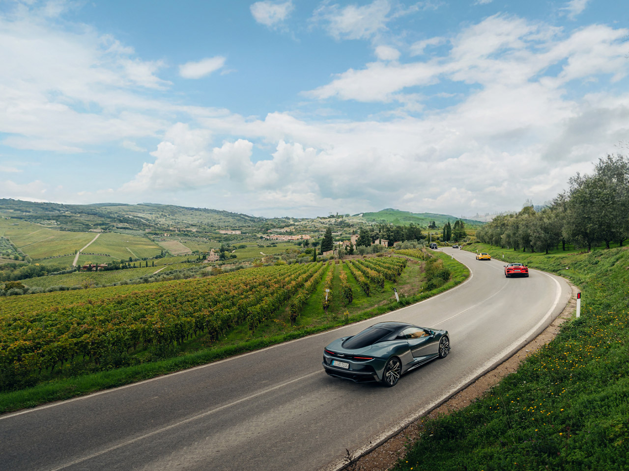 A Taste of Tuscany Supercar Tour